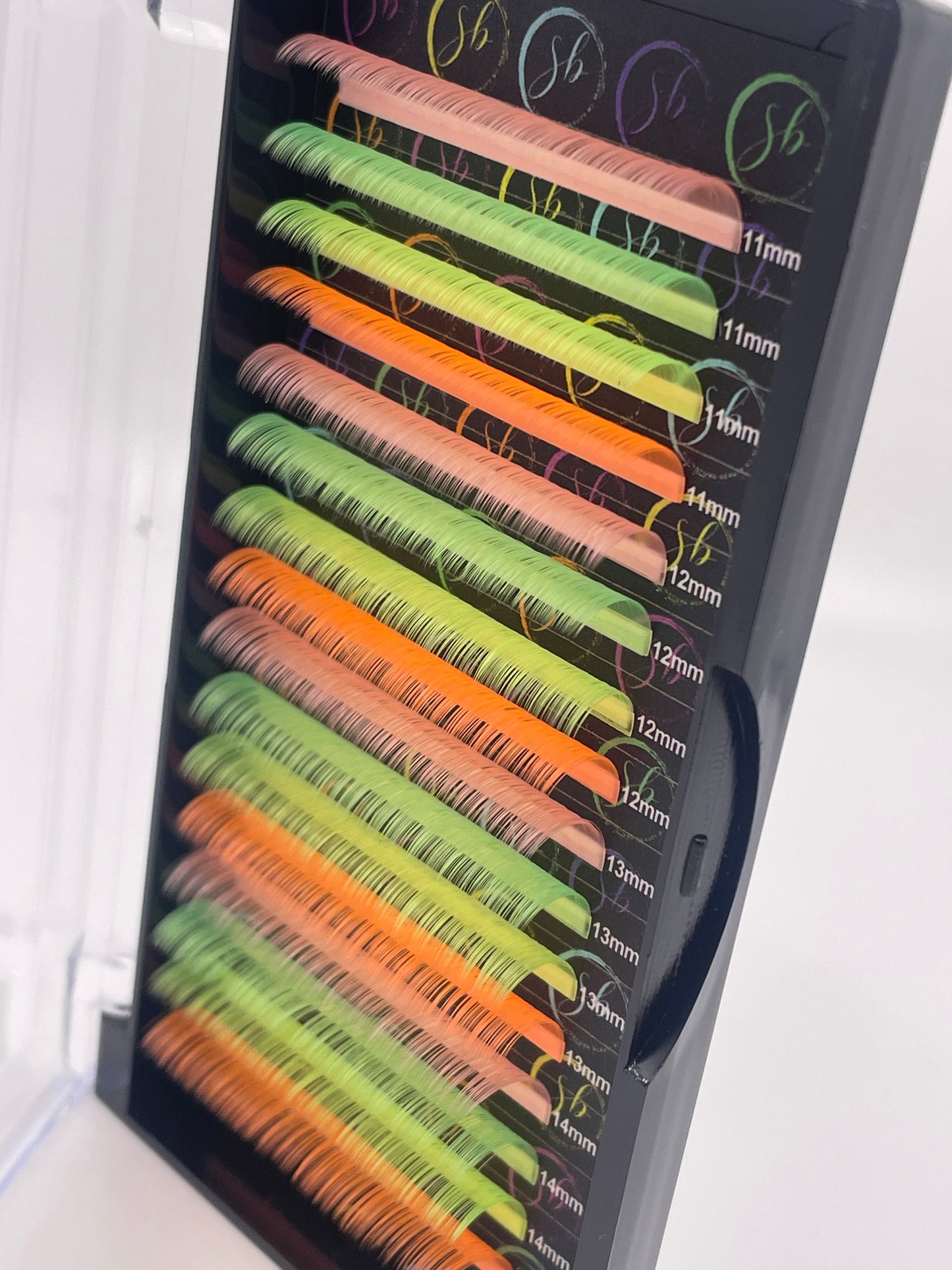Neon Mix Lash tray