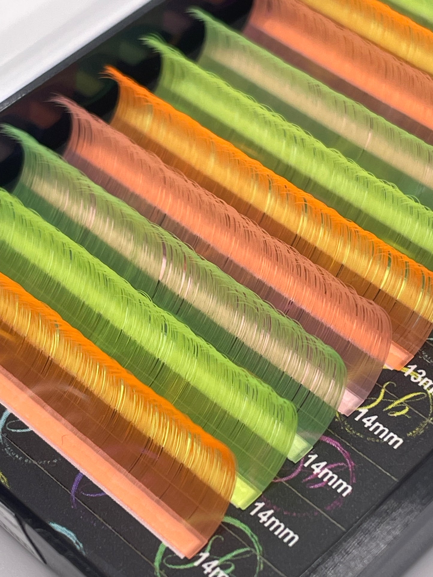 Neon Mix Lash tray