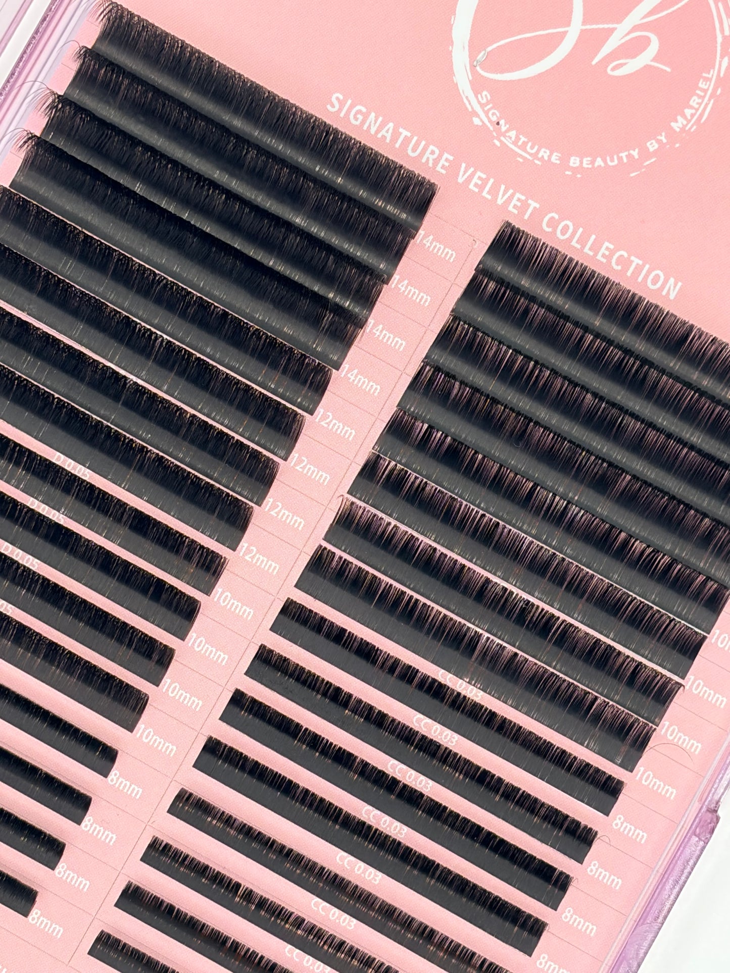 Mega wispy velvet lash tray