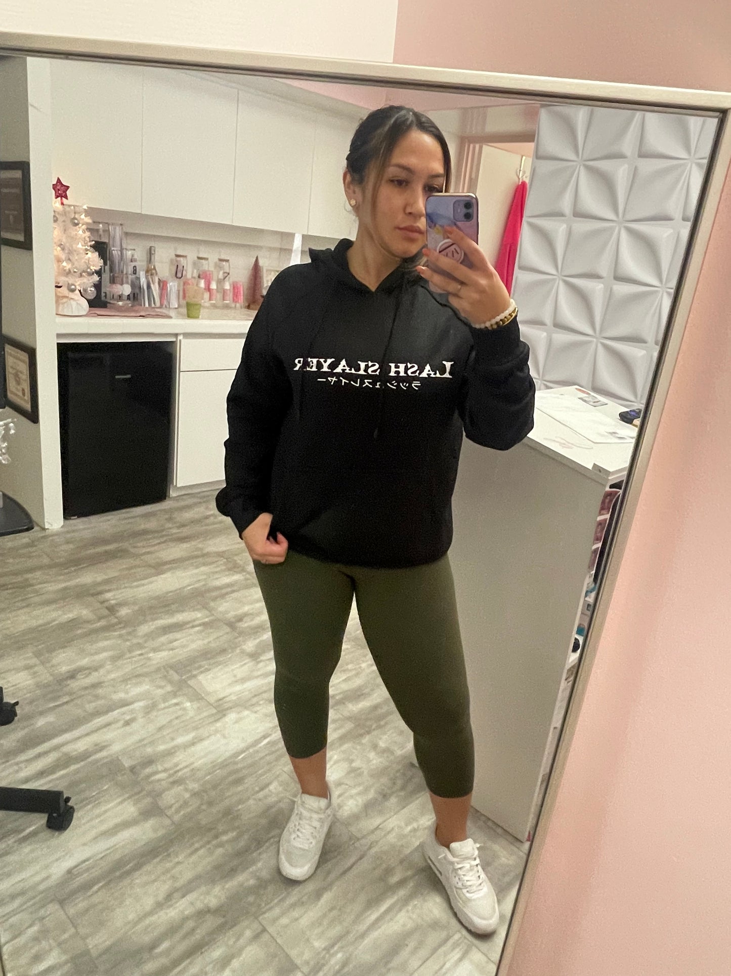 Lash slayer hoodie