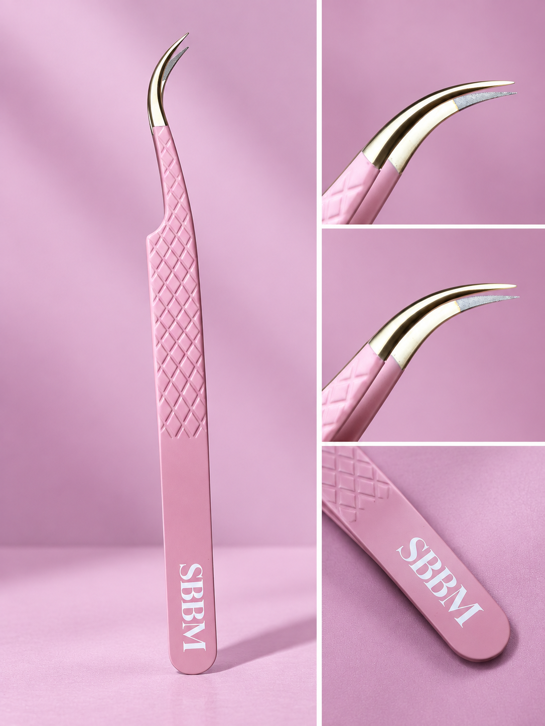 SBBM Curved isolation tweezer