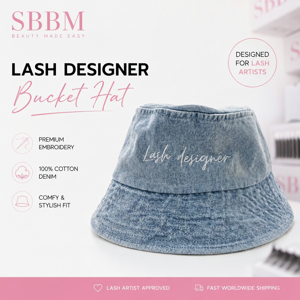 Exclusive SBBM “Lash Designer” bucket hat